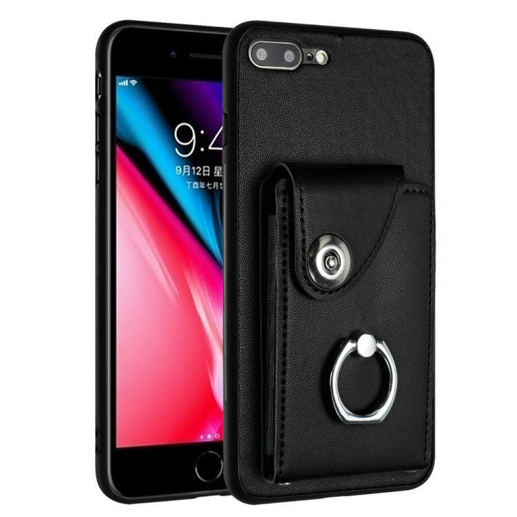 Custodia per telefono con porta carte per organo, For iPhone 8 Plus / 7 Plus
