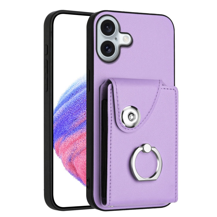 Custodia per telefono con porta carte per organo, For iPhone Air, For iPhone 16 Pro Max, For iPhone 16 Pro, For iPhone 16 Plus