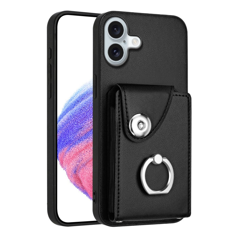 Custodia per telefono con porta carte per organo, For iPhone Air, For iPhone 16 Pro Max, For iPhone 16 Pro, For iPhone 16 Plus