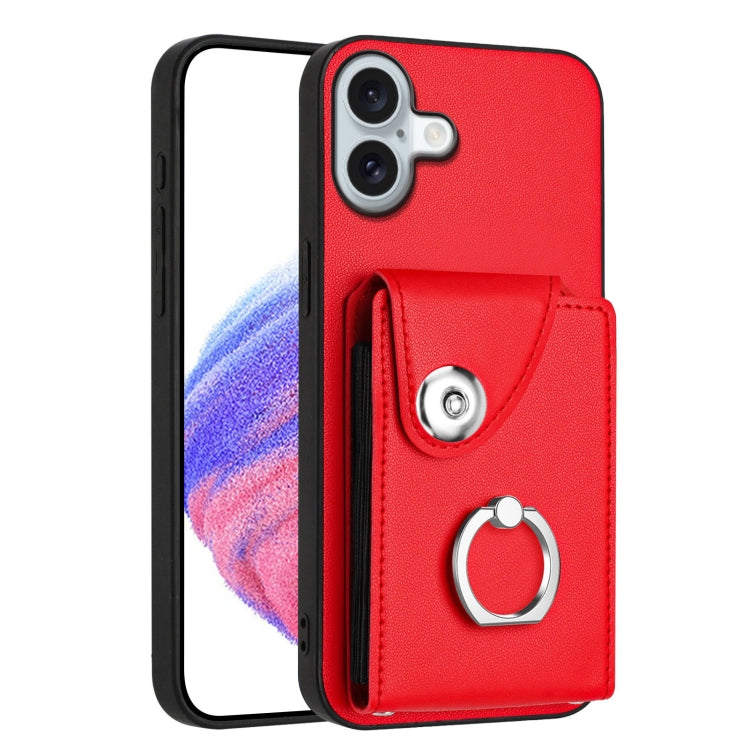 Custodia per telefono con porta carte per organo, For iPhone Air, For iPhone 16 Pro Max, For iPhone 16 Pro, For iPhone 16 Plus
