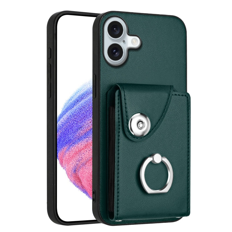 Custodia per telefono con porta carte per organo, For iPhone Air, For iPhone 16 Pro Max, For iPhone 16 Pro, For iPhone 16 Plus