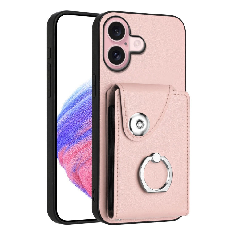 Custodia per telefono con porta carte per organo, For iPhone 16, For iPhone 15 Pro Max, For iPhone 15 Pro, For iPhone 15 Plus