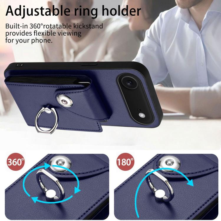 Custodia per telefono con porta carte per organo, For iPhone Air, For iPhone 16 Pro Max, For iPhone 16 Pro, For iPhone 16 Plus