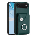 Custodia per telefono con porta carte per organo, For iPhone Air, For iPhone 16 Pro Max, For iPhone 16 Pro, For iPhone 16 Plus