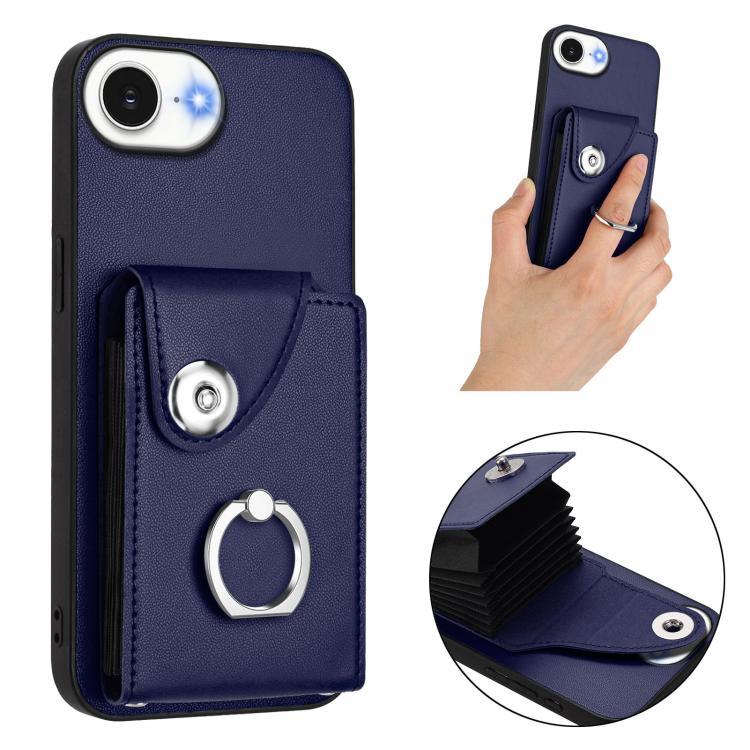 Custodia per telefono con porta carte per organo, For iPhone 17e / 16e, For iPhone 17 Pro Max, For iPhone 17 Pro, For iPhone 17
