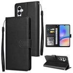 Custodia per cellulare multifunzionale in pelle con chiusura orizzontale con tre slot per schede, For Samsung Galaxy S24 Ultra 5G, For Samsung Galaxy S24+ 5G, For Samsung Galaxy S24 5G, For Samsung Galaxy A05s
