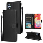 Custodia per cellulare multifunzionale in pelle con chiusura orizzontale con tre slot per schede, For Samsung Galaxy A04e