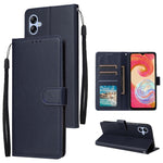 Custodia per cellulare multifunzionale in pelle con chiusura orizzontale con tre slot per schede, For Samsung Galaxy A04e