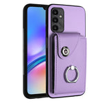 Custodia per telefono in PU con supporto per anello per borsa per carte d'organo, For Samsung Galaxy A05, For Samsung Galaxy A05s 4G, For Samsung Galaxy A25 5G Global, For Samsung Galaxy S23 FE 5G