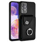 Custodia per telefono in PU con supporto per anello per borsa per carte d'organo, For Samsung Galaxy A53 5G, For Samsung Galaxy A33 5G, For Samsung Galaxy A13 4G, For Samsung Galaxy S22 Ultra 5G