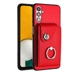 Custodia per telefono in PU con supporto per anello per borsa per carte d'organo, For Samsung Galaxy A04 4G, For Samsung Galaxy A13 5G / A04s, For Samsung Galaxy S20 FE, For Samsung Galaxy A23 165.4mm