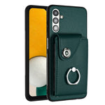 Custodia per telefono in PU con supporto per anello per borsa per carte d'organo, For Samsung Galaxy A04 4G, For Samsung Galaxy A13 5G / A04s, For Samsung Galaxy S20 FE, For Samsung Galaxy A23 165.4mm