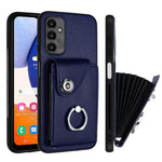Custodia per telefono in PU con supporto per anello per borsa per carte d'organo, For Samsung Galaxy A24 4G, For Samsung Galaxy A04e / M04 / F04 4G, For Samsung Galaxy A34 5G, For Samsung Galaxy A54 5G