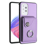 Custodia per telefono in PU con supporto per anello per borsa per carte d'organo, For Samsung Galaxy A53 5G, For Samsung Galaxy A33 5G, For Samsung Galaxy A13 4G, For Samsung Galaxy S22 Ultra 5G