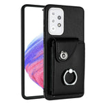 Custodia per telefono in PU con supporto per anello per borsa per carte d'organo, For Samsung Galaxy A53 5G, For Samsung Galaxy A33 5G, For Samsung Galaxy A13 4G, For Samsung Galaxy S22 Ultra 5G