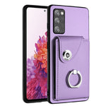 Custodia per telefono in PU con supporto per anello per borsa per carte d'organo, For Samsung Galaxy A04 4G, For Samsung Galaxy A13 5G / A04s, For Samsung Galaxy S20 FE, For Samsung Galaxy A23 165.4mm