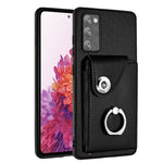 Custodia per telefono in PU con supporto per anello per borsa per carte d'organo, For Samsung Galaxy A04 4G, For Samsung Galaxy A13 5G / A04s, For Samsung Galaxy S20 FE, For Samsung Galaxy A23 165.4mm