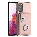 Custodia per telefono in PU con supporto per anello per borsa per carte d'organo, For Samsung Galaxy A04 4G, For Samsung Galaxy A13 5G / A04s, For Samsung Galaxy S20 FE, For Samsung Galaxy A23 165.4mm