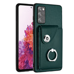 Custodia per telefono in PU con supporto per anello per borsa per carte d'organo, For Samsung Galaxy A04 4G, For Samsung Galaxy A13 5G / A04s, For Samsung Galaxy S20 FE, For Samsung Galaxy A23 165.4mm
