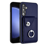 Custodia per telefono in PU con supporto per anello per borsa per carte d'organo, For Samsung Galaxy A05, For Samsung Galaxy A05s 4G, For Samsung Galaxy A25 5G Global, For Samsung Galaxy S23 FE 5G