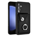 Custodia per telefono in PU con supporto per anello per borsa per carte d'organo, For Samsung Galaxy A05, For Samsung Galaxy A05s 4G, For Samsung Galaxy A25 5G Global, For Samsung Galaxy S23 FE 5G
