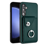 Custodia per telefono in PU con supporto per anello per borsa per carte d'organo, For Samsung Galaxy A05, For Samsung Galaxy A05s 4G, For Samsung Galaxy A25 5G Global, For Samsung Galaxy S23 FE 5G
