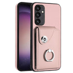 Custodia per telefono in PU con supporto per anello per borsa per carte d'organo, For Samsung Galaxy A24 4G, For Samsung Galaxy A04e / M04 / F04 4G, For Samsung Galaxy A34 5G, For Samsung Galaxy A54 5G