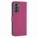 Custodia per telefono in pelle goffrata a quattro foglie, For Samsung Galaxy S21 FE 5G, For Samsung Galaxy A32 4G, For Samsung Galaxy A72, For Samsung Galaxy A52