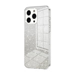 Custodia per telefono elettrolitica in polvere glitterata sfumata, For iPhone 15 Pro Max, For iPhone 15 Pro, For iPhone 15 Plus
