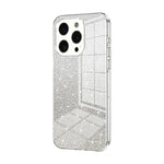 Custodia per telefono elettrolitica in polvere glitterata sfumata, For iPhone 15 Pro Max, For iPhone 15 Pro, For iPhone 15 Plus