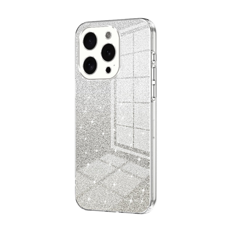 Custodia per telefono elettrolitica in polvere glitterata sfumata, For iPhone 15 Pro Max, For iPhone 15 Pro, For iPhone 15 Plus