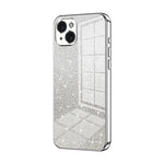 Custodia per telefono elettrolitica in polvere glitterata sfumata, For iPhone 15 Pro Max, For iPhone 15 Pro, For iPhone 15 Plus
