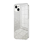 Custodia per telefono elettrolitica in polvere glitterata sfumata, For iPhone 15, For iPhone 14 Plus, For iPhone 14