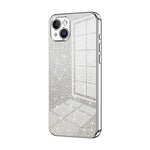 Custodia per telefono elettrolitica in polvere glitterata sfumata, For iPhone 15, For iPhone 14 Plus, For iPhone 14