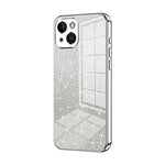 Custodia per telefono elettrolitica in polvere glitterata sfumata, For iPhone 15, For iPhone 14 Plus, For iPhone 14