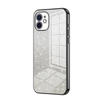 Custodia per telefono elettrolitica in polvere glitterata sfumata, For iPhone 12, For iPhone 12 Pro Max, For iPhone 12 Pro