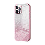 Custodia per telefono elettrolitica in polvere glitterata sfumata, For iPhone 12, For iPhone 12 Pro Max, For iPhone 12 Pro