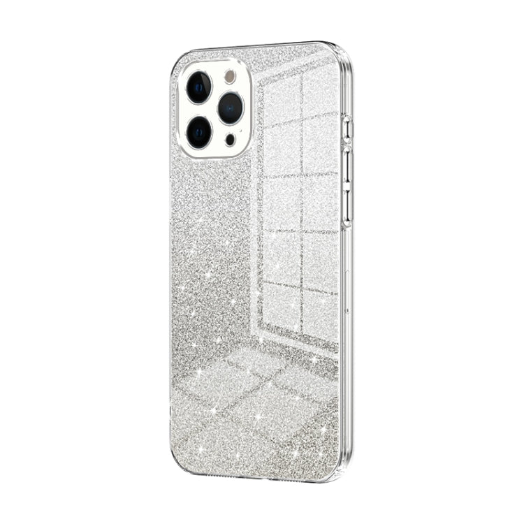Custodia per telefono elettrolitica in polvere glitterata sfumata, For iPhone 12, For iPhone 12 Pro Max, For iPhone 12 Pro