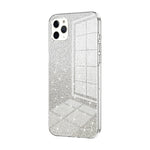 Custodia per telefono elettrolitica in polvere glitterata sfumata, For iPhone 11 Pro Max, For iPhone 11, For iPhone 11 Pro