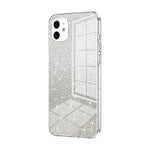 Custodia per telefono elettrolitica in polvere glitterata sfumata, For iPhone 11 Pro Max, For iPhone 11, For iPhone 11 Pro