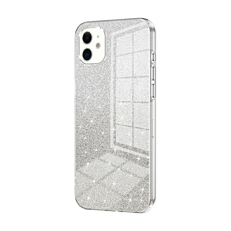 Custodia per telefono elettrolitica in polvere glitterata sfumata, For iPhone 11 Pro Max, For iPhone 11, For iPhone 11 Pro