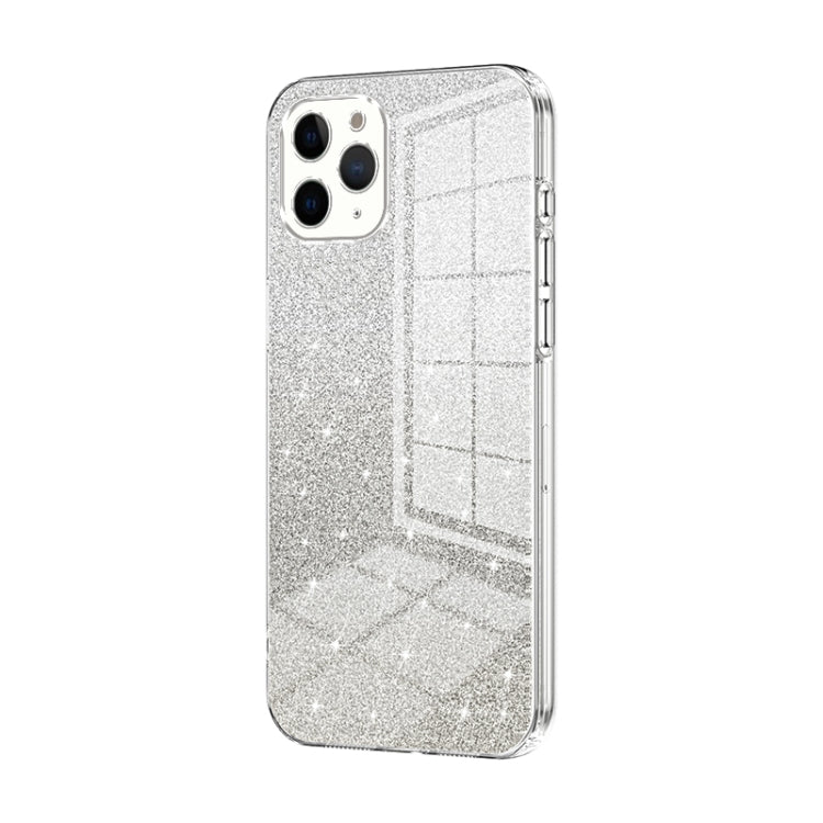 Custodia per telefono elettrolitica in polvere glitterata sfumata, For iPhone 11 Pro Max, For iPhone 11, For iPhone 11 Pro