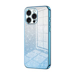 Custodia per telefono elettrolitica in polvere glitterata sfumata, For iPhone 17, For iPhone Air, For iPhone 16 Pro Max