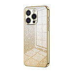 Custodia per telefono elettrolitica in polvere glitterata sfumata, For iPhone 16 Pro, For iPhone 16 Plus, For iPhone 16