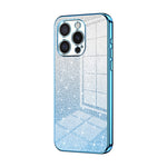 Custodia per telefono elettrolitica in polvere glitterata sfumata, For iPhone 16 Pro, For iPhone 16 Plus, For iPhone 16