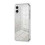 Custodia per telefono elettrolitica in polvere glitterata sfumata, For iPhone 16 Pro, For iPhone 16 Plus, For iPhone 16
