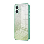 Custodia per telefono elettrolitica in polvere glitterata sfumata, For iPhone 16 Pro, For iPhone 16 Plus, For iPhone 16