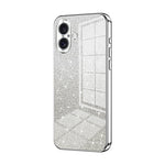 Custodia per telefono elettrolitica in polvere glitterata sfumata, For iPhone 16 Pro, For iPhone 16 Plus, For iPhone 16