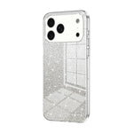 Custodia per telefono elettrolitica in polvere glitterata sfumata, For iPhone 17e / 16e, For iPhone 17 Pro Max, For iPhone 17 Pro