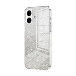 Custodia per telefono elettrolitica in polvere glitterata sfumata, For iPhone 17, For iPhone Air, For iPhone 16 Pro Max
